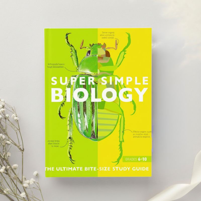 Super Simple Biology The Ultimate Bitesize Study Guide by DK / Smithsonian (2020)